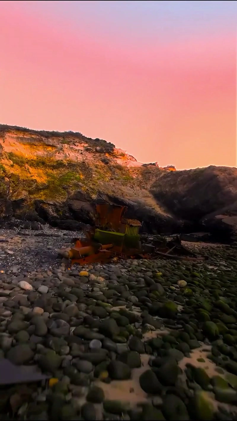 The moment of sunset